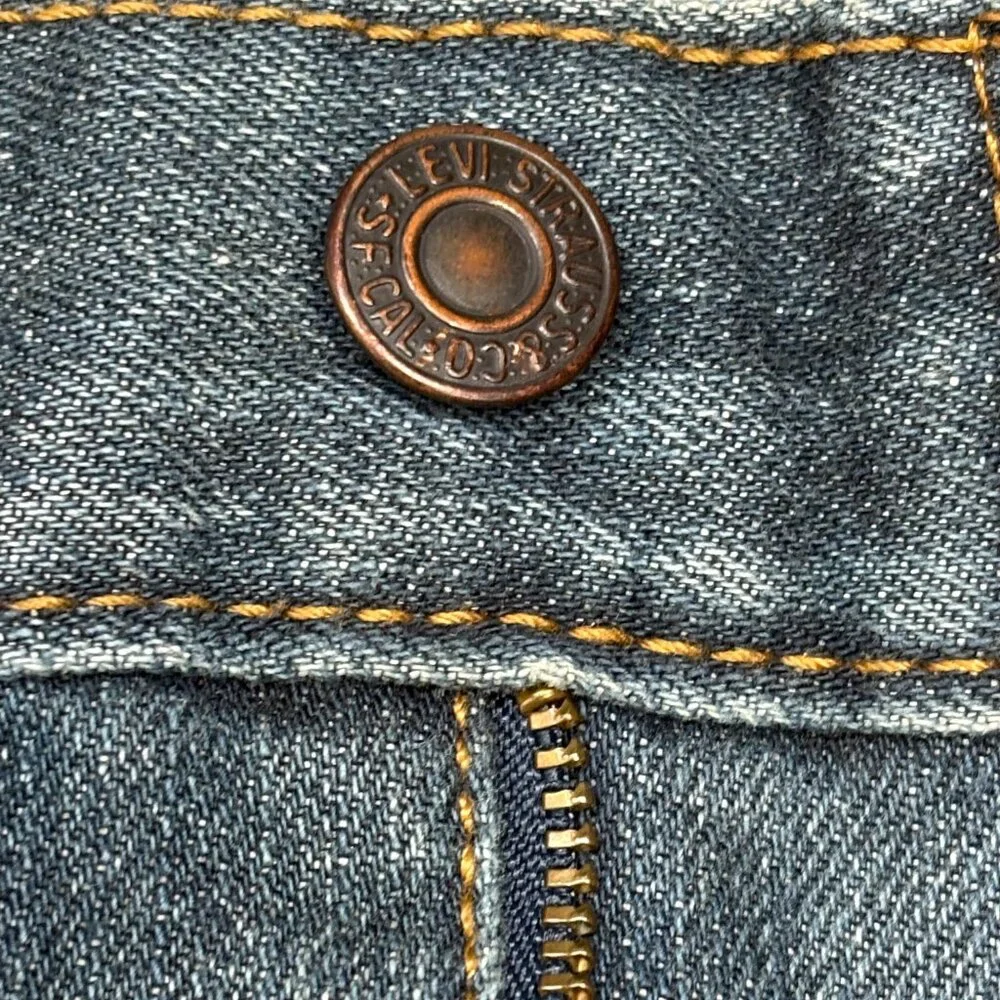 Levi Strauss 559 Range Blue‎ Straight Leg Relaxed Fit Jeans